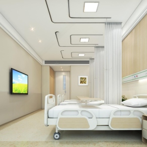 现代医院病房3D模型下载